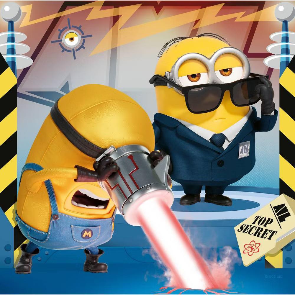 Despicable Me Jigsaw Puzzle Set - 49pc: Cardboard Kids' Pop Culture Puzzle Trio - Image 2