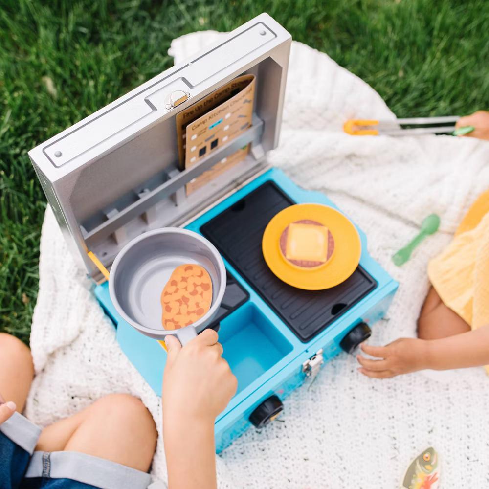 Let's Explore Camp Stove Play Set – 24pc - Image 5
