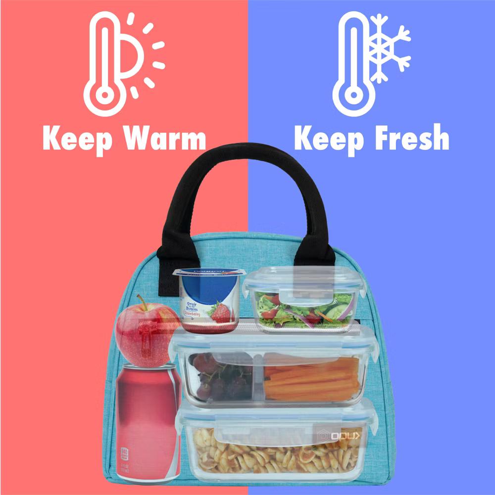 Insulated Lunch Box Women, Cooler Bag Tote Girls Kids Teen Adult, Soft Reusable Thermal Meal Prep Purse - Image 75