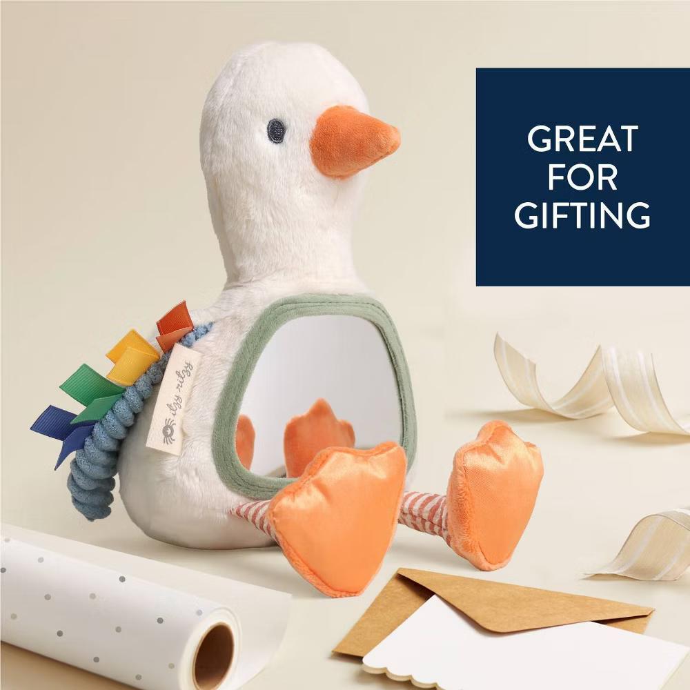 Bitzy Sensory Tummy Time Mirror Toy - Image 8