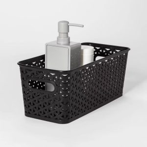 Y-Weave Half Medium Decorative Storage Basket