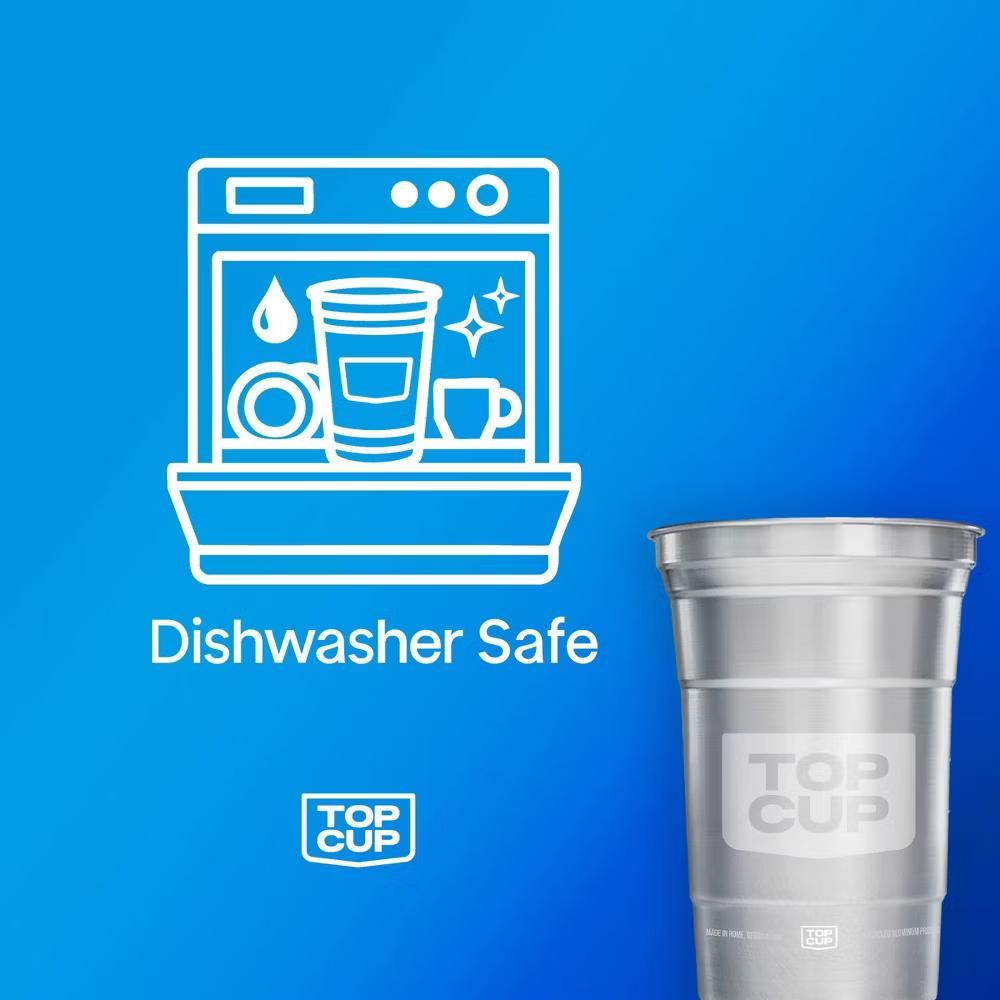 Top Cup Aluminum Cups - 9oz/24ct - Image 4