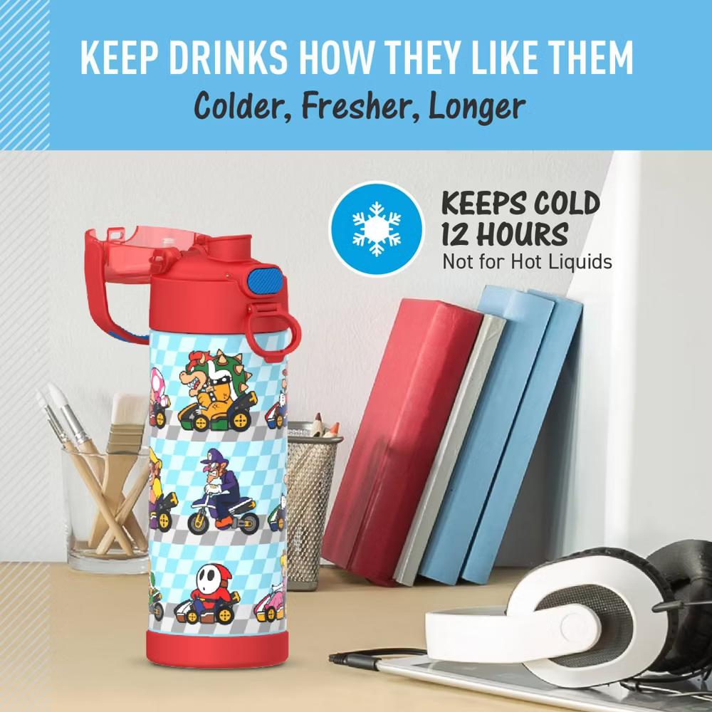 Thermos 16oz Stainless Steel FUNtainer Water Bottle with Bail Handle - Image 69