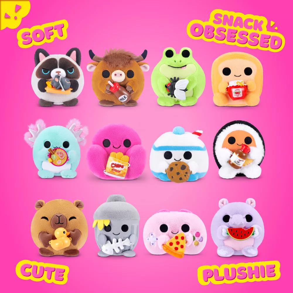Snackles Non Licensed S2 5" Capsule Stuffed Animal - Image 4