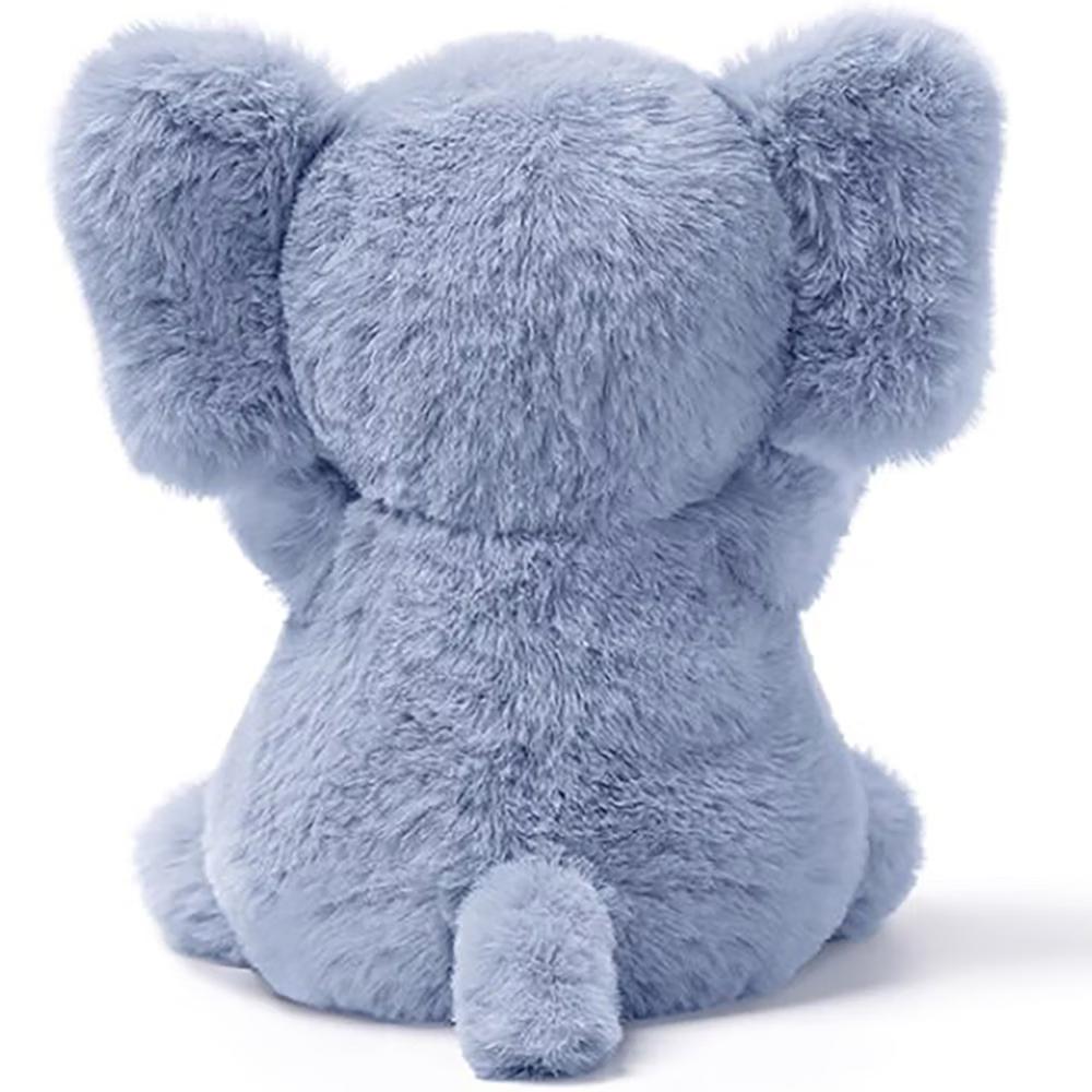McHugs: Lazy Series - Mini Comfort Elephant - 6" Blue Stuffed Animal Plush - Image 2