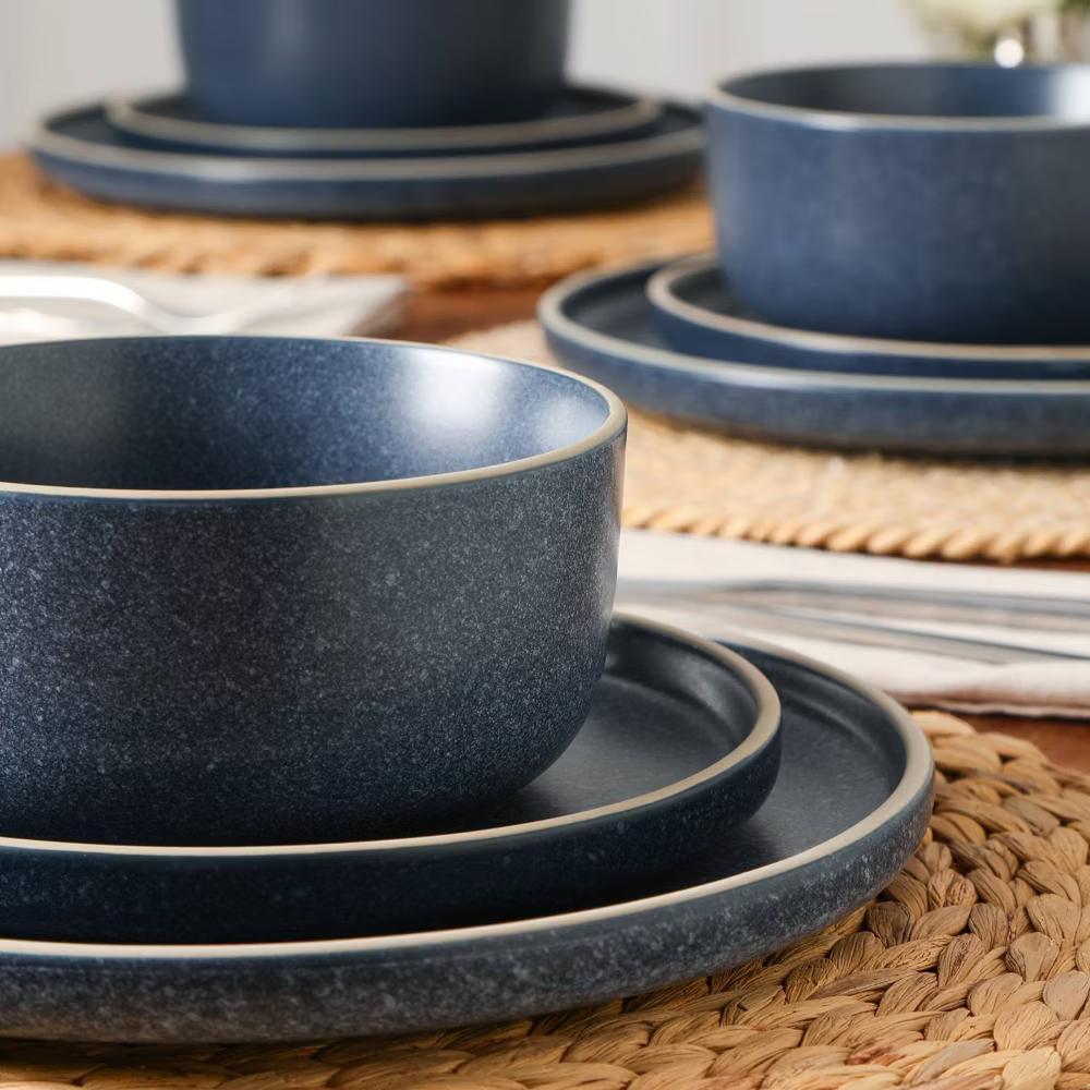 Earth & Clay 12pc Stoneware Dinnerware Set - Image 7