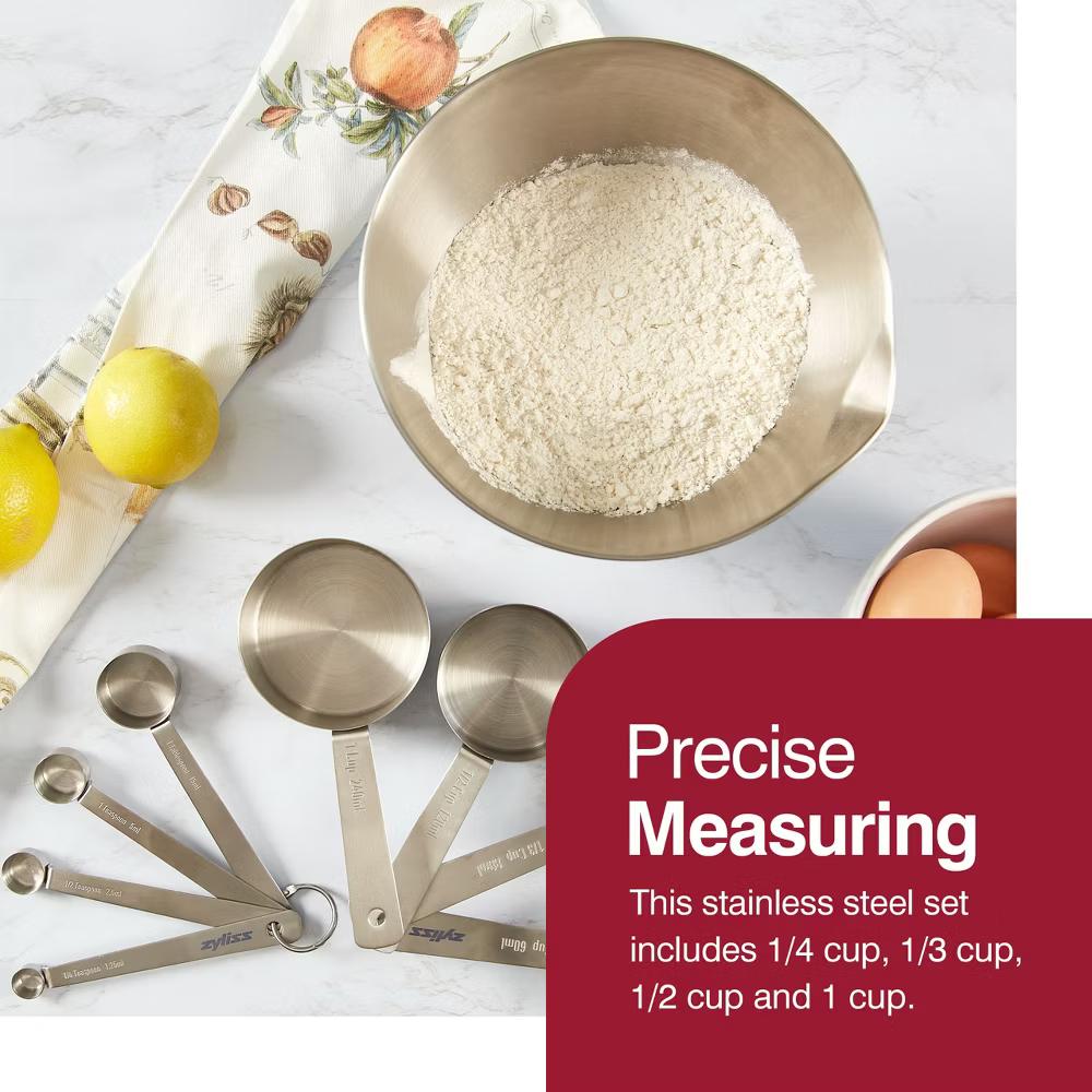 Zyliss Premium Stainless Steel Measuring Cups - 4 Piece - Image 5