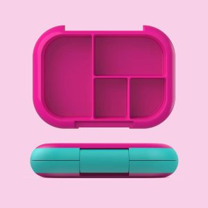 Kids' Chill Lunch Box, Bento-Style Solution, 4 Compartments & Removable Ice Pack