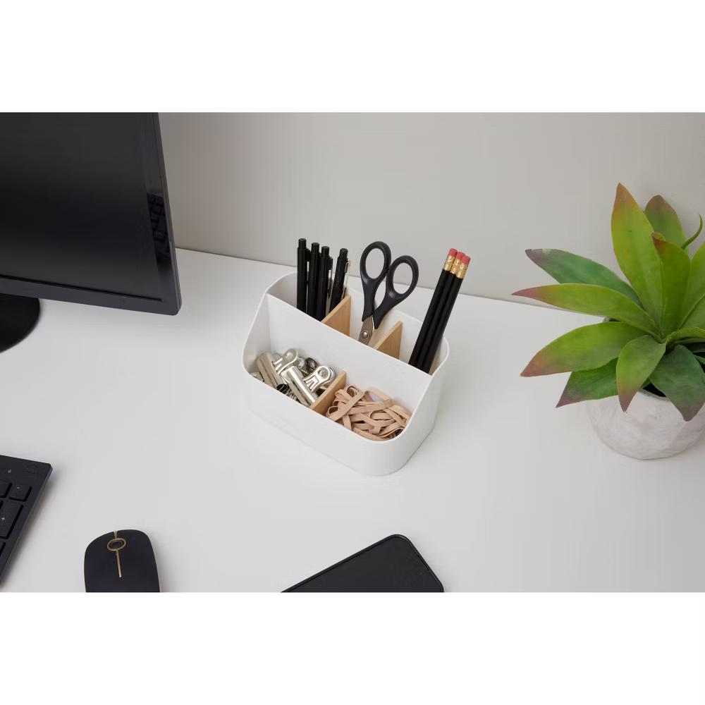 Thinkspace 5 Compartment Storage White - Image 4