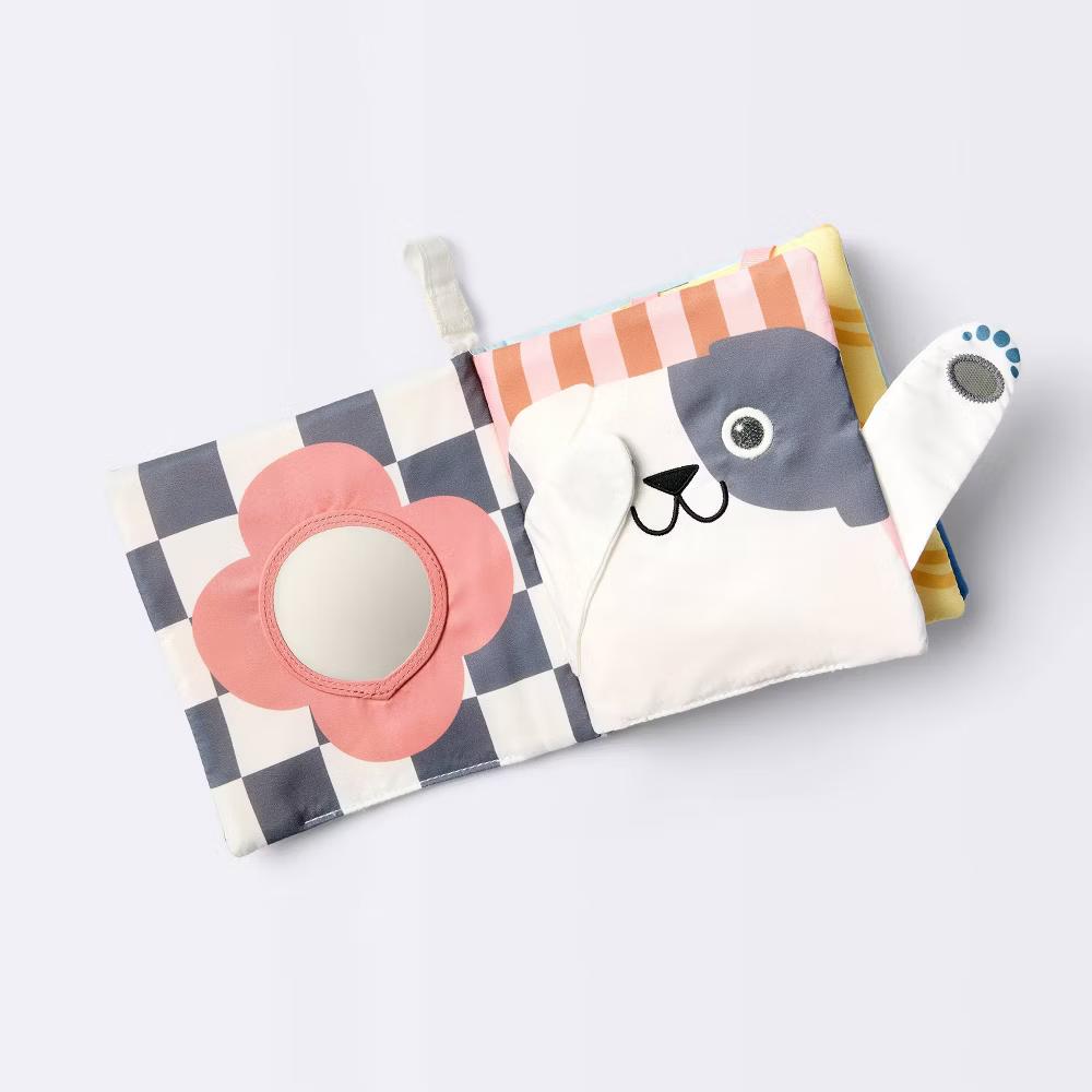 Interactive Soft Book and Plush Toy - Playtime Puppy - Sensory Development, Baby Learning Toys - Image 3