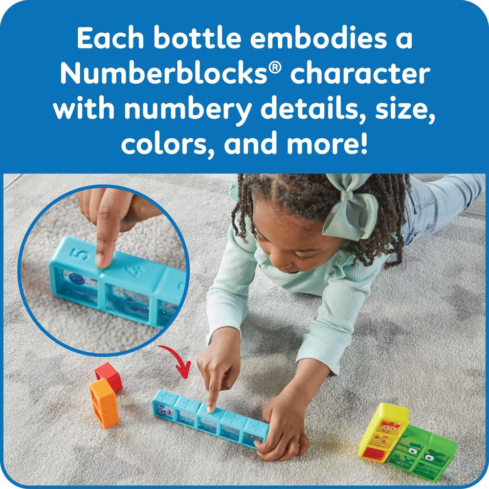 Hand2mind Numberblocks One to Five Sensory Tubes - Image 5