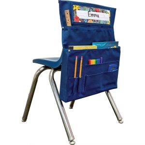 Teacher Created Resources® Navy Blue Chair Pocket - For Standard-Sized Chairs
