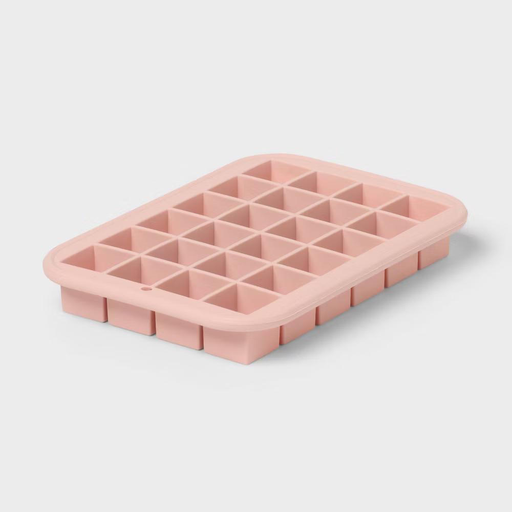 Silicone Ice Cube Tray with Lid - Image 5