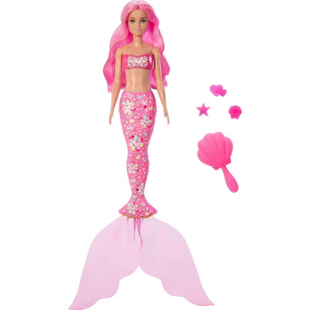 Color Reveal Mermaid Series Doll & Accessories with 6 Surprises - Image 3