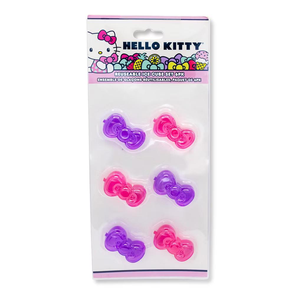 Seven20 Pretty Bows Reusable Plastic Ice Cubes | Set of 6 - Image 2