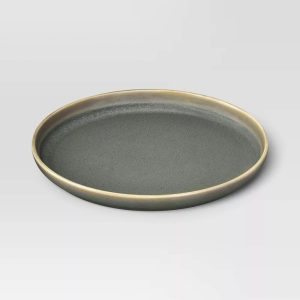 Stoneware Tilley Dinner Plate Olive Green