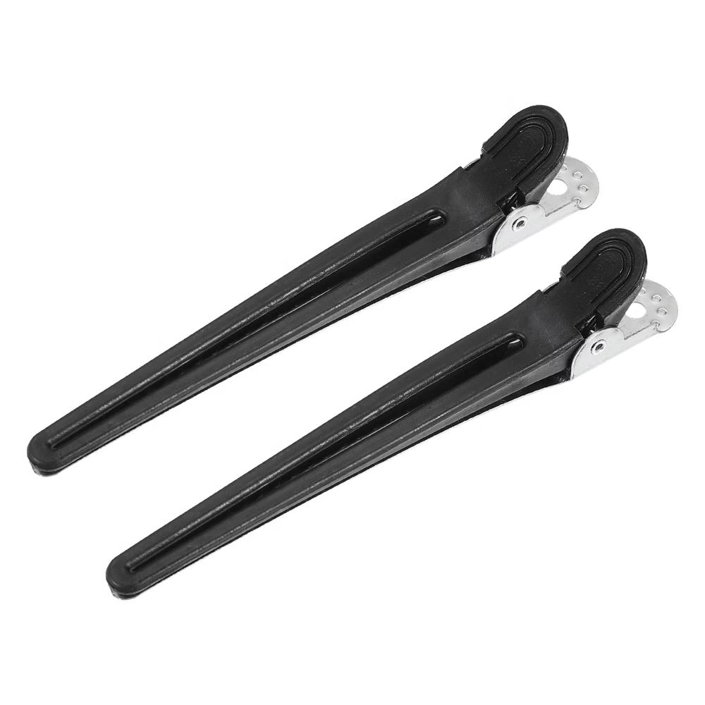 No Crease Nonslip Plastic Duckbill Hair Clip Black - Image 6