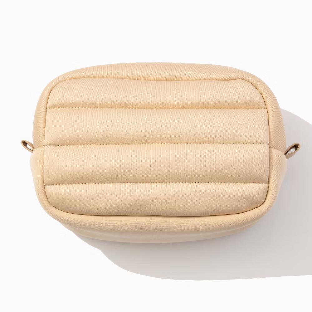 Puffer Cosmetic Pouch - Sand - Image 3