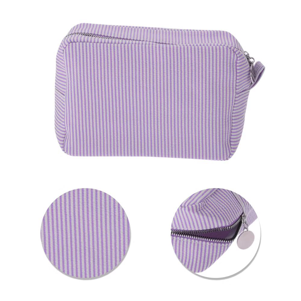 Large Striped Pattern Makeup Bag 1Pc - Image 35