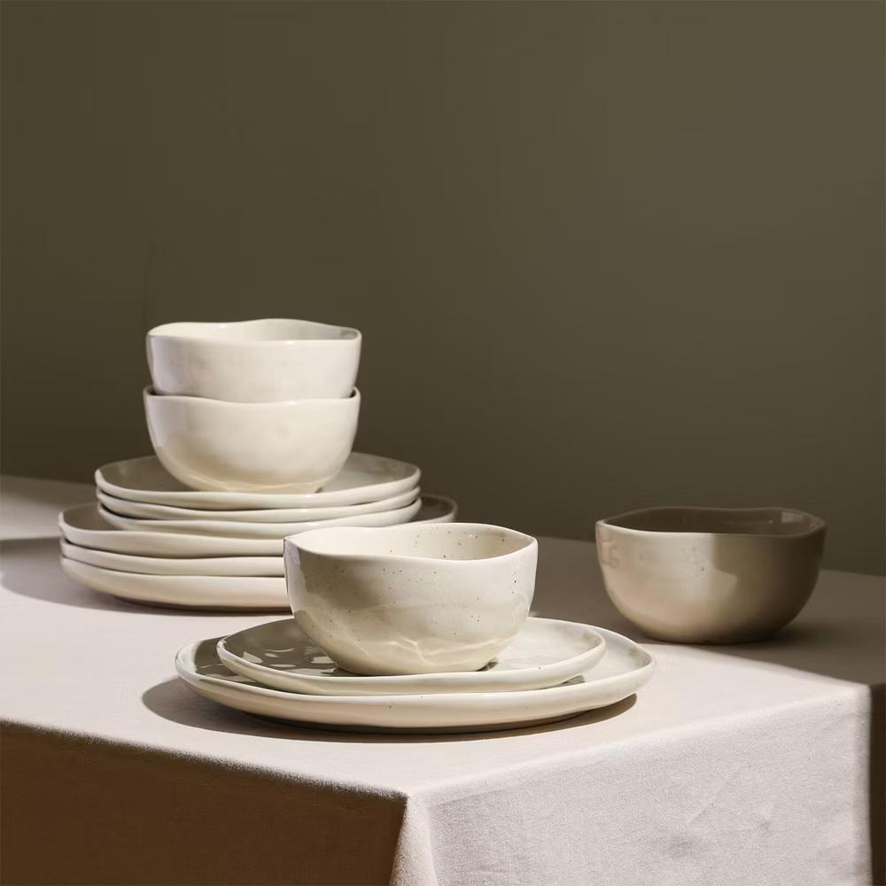 24pc Mirella Stoneware Dinnerware Set - Image 14