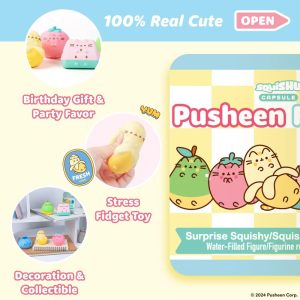Capsule Pusheen The Cat Surprise Blind Toy Squishy Collectible Figurine SquiSHU Series 5 - Fruits