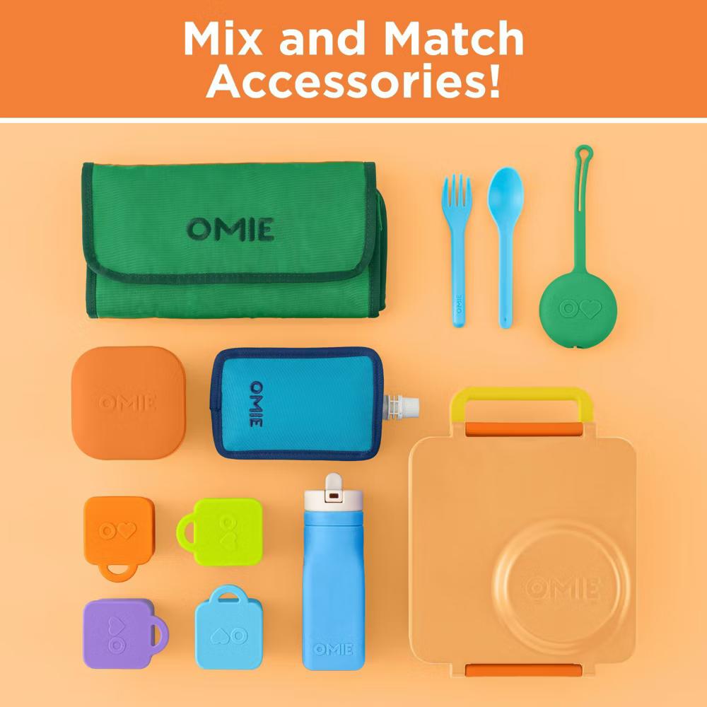 OMIEBox Insulated Bento Lunch Box with Leakproof Thermos Food Jar 3 Compartments - Image 72