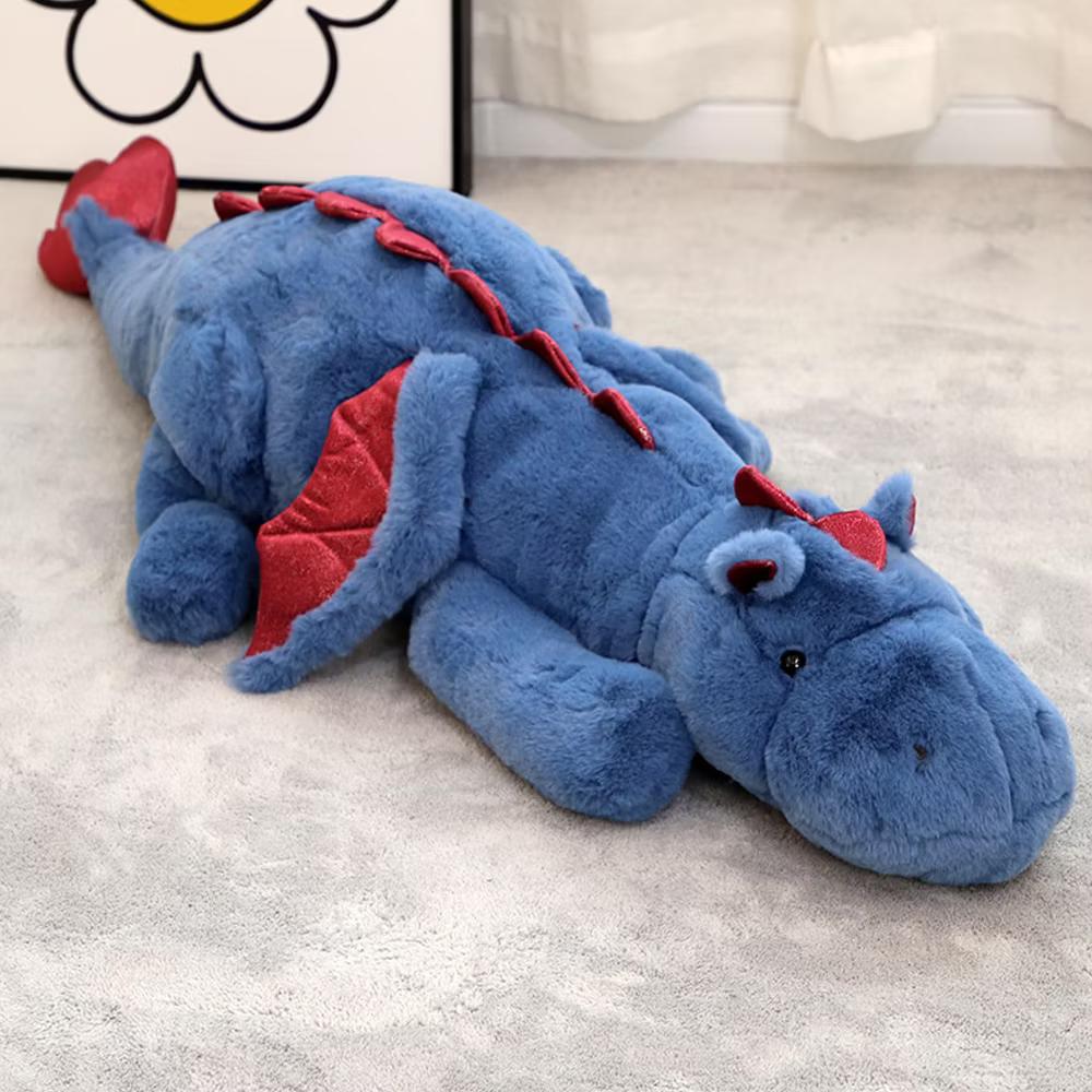 TITQWOP Dinosaur Plush Toy Pillow, Cute Stuffed Animal Toys, Soft Long Dinosaur Body Pillow Gift for Kids Boys Girls 28inch - Image 7