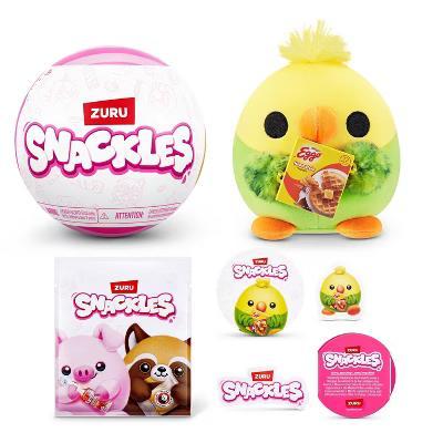 Snackles 5" Surprise Capsule Series 3 Stuffed Animal: Zoo & Farm Characters, Polyester - Image 6