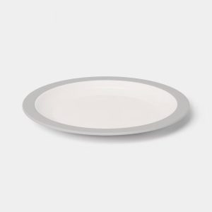10.5" Plastic Dinner Plate with Decal