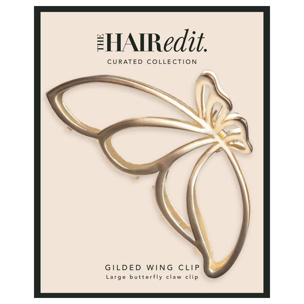 The Hair Edit Gilded Wing Claw Clip - Image 5
