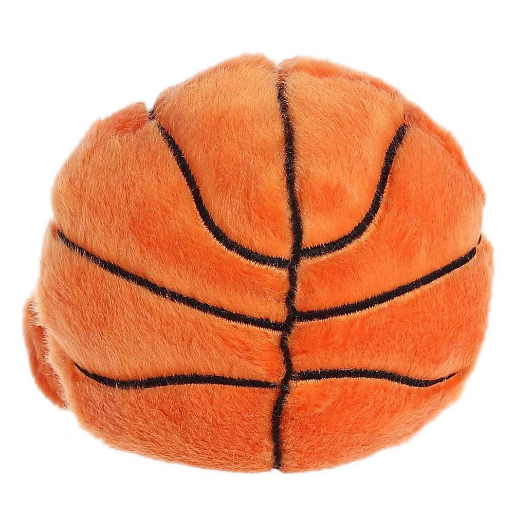 Mini Hoops Basketball Palm Pals Adorable Stuffed Animal Orange 4" - Image 4
