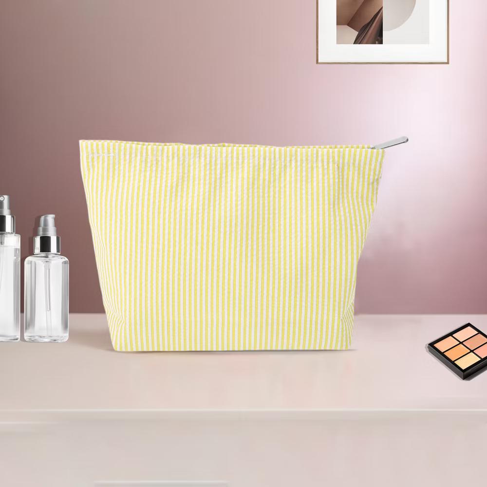 Seersucker Stripes Makeup Bag 1 Pc - Image 45