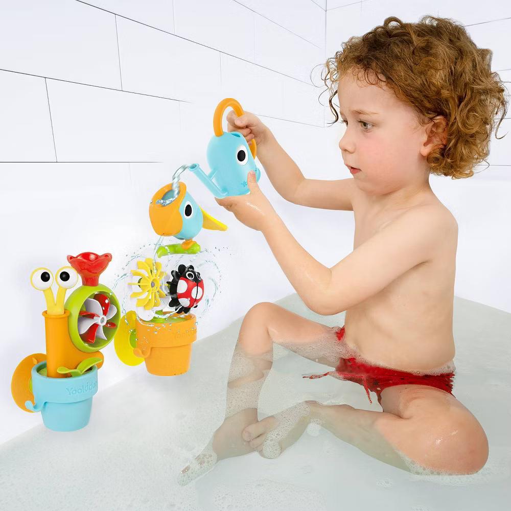 Pour N Grow Spinning Garden Bath Toys - 11pc: Educational Focus Creativity - Image 10