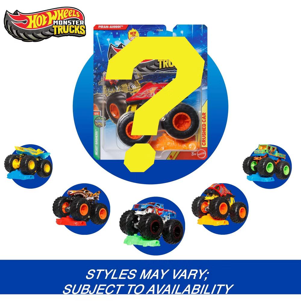 Monster Trucks Diecast Single Pack - 1:64 Scale - Image 3