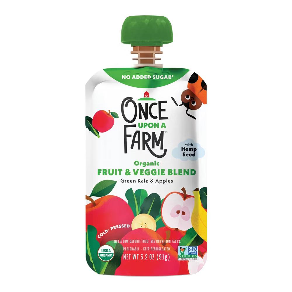 Organic Fruit & Veggie Blends Variety Pack - 25.6oz/8ct - Image 5