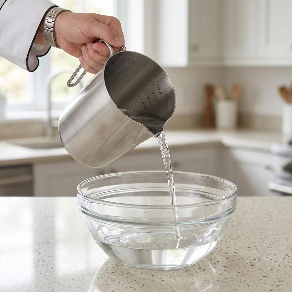 Measuring Cup, Liquid Stainless Steel Measuring Cup for Kitchen Use, Ideal for Measuring Ingredients Precisely - Image 4
