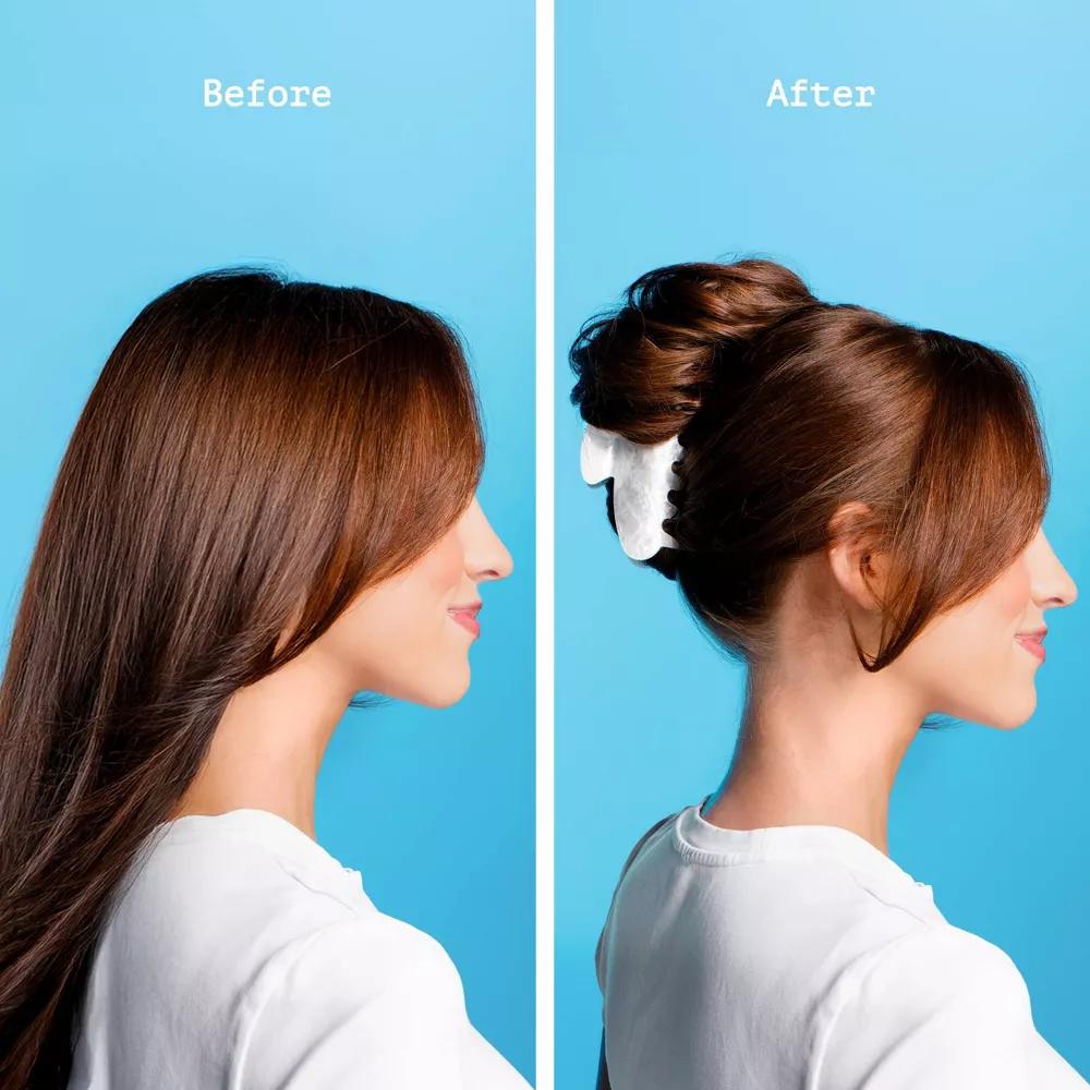 Come in Clutch Claw Clip for Medium Hair - Pearl - Image 7