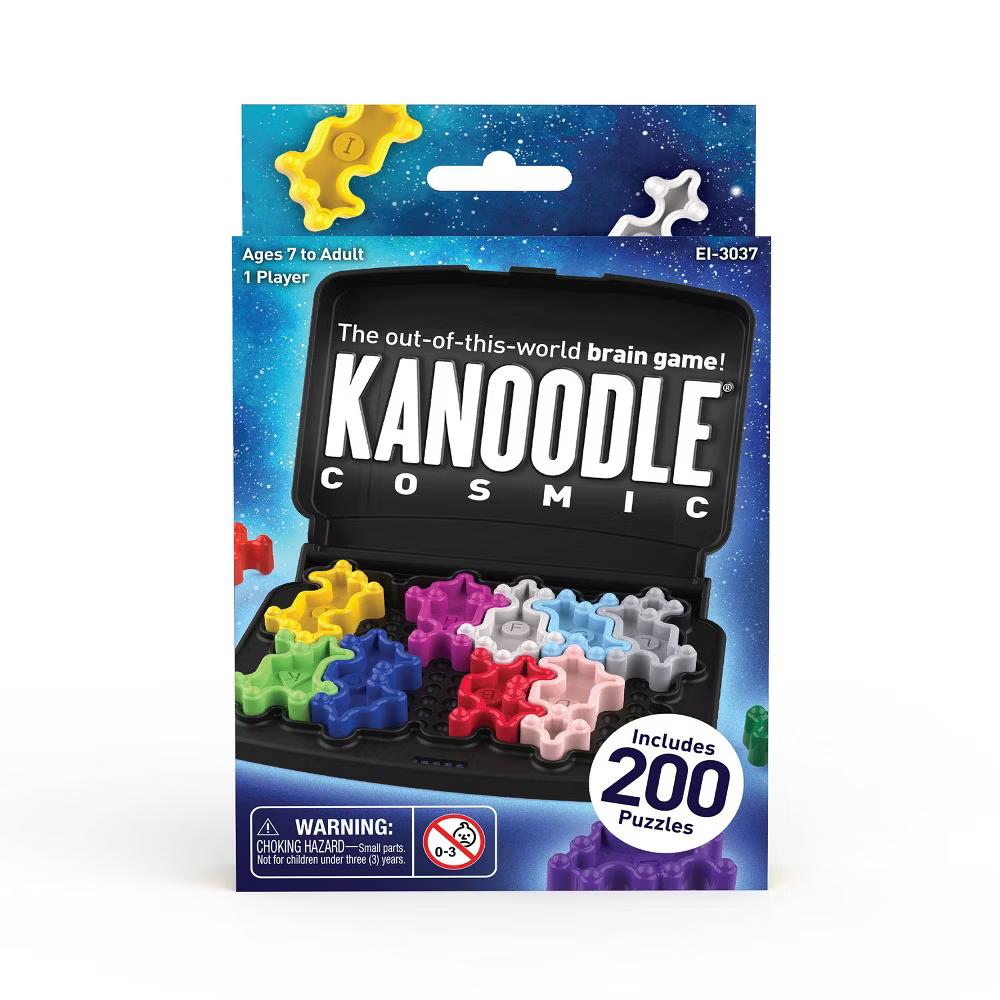 Kanoodle Cosmic Brainteaser Game - 14pc: Shapes, Colors, Problem Solving, Plastic Educational Toy - Image 3
