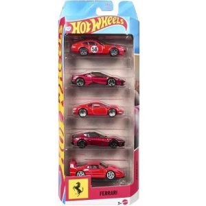 Ferrari 5 piece Set Diecast Model Cars