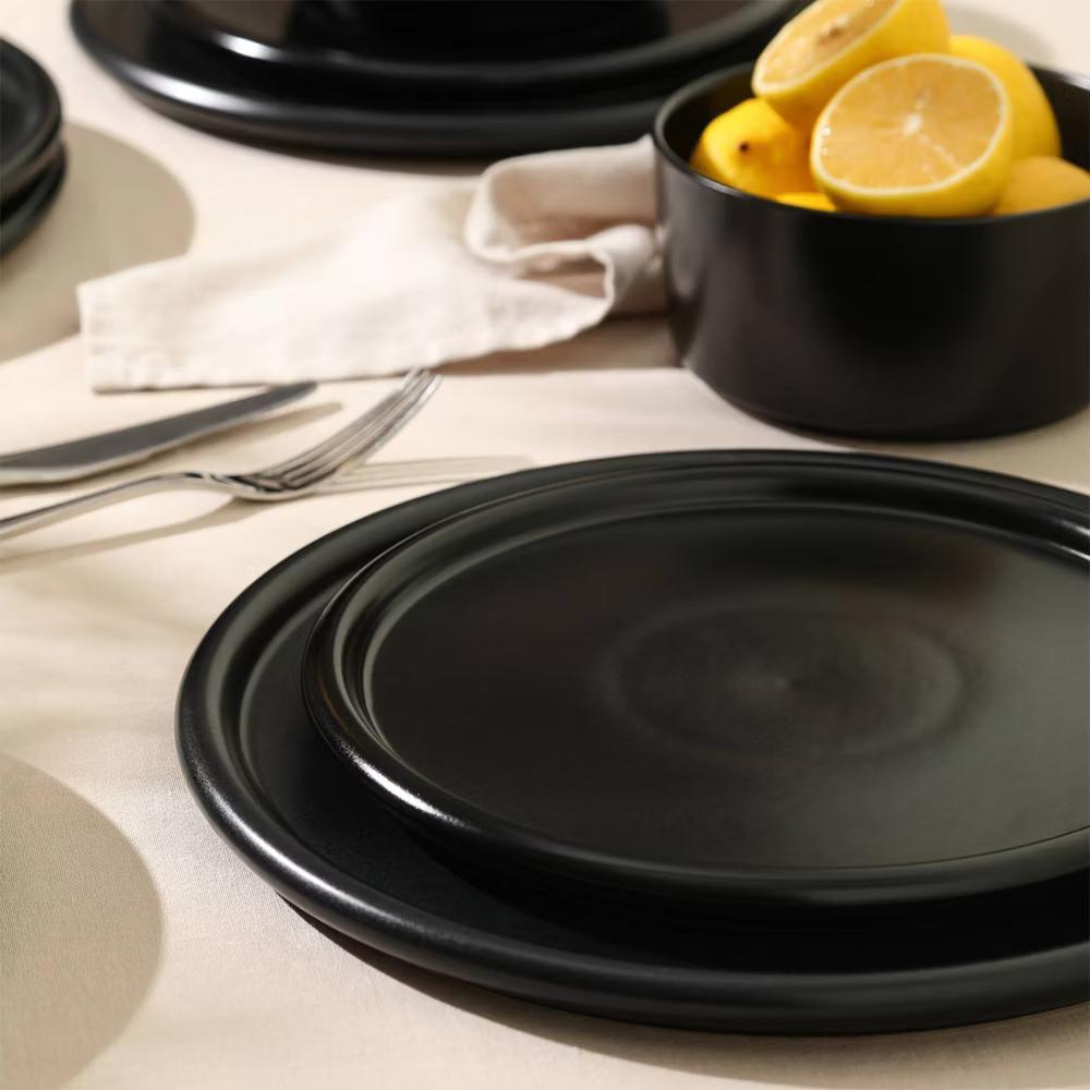 24pc Eden Stoneware Dinnerware Set - Image 23