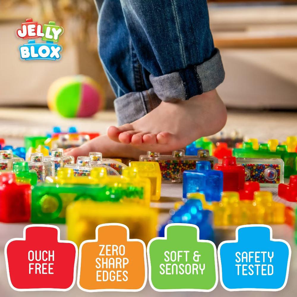 Jelly Blox Squish Train Set Toy - Image 2