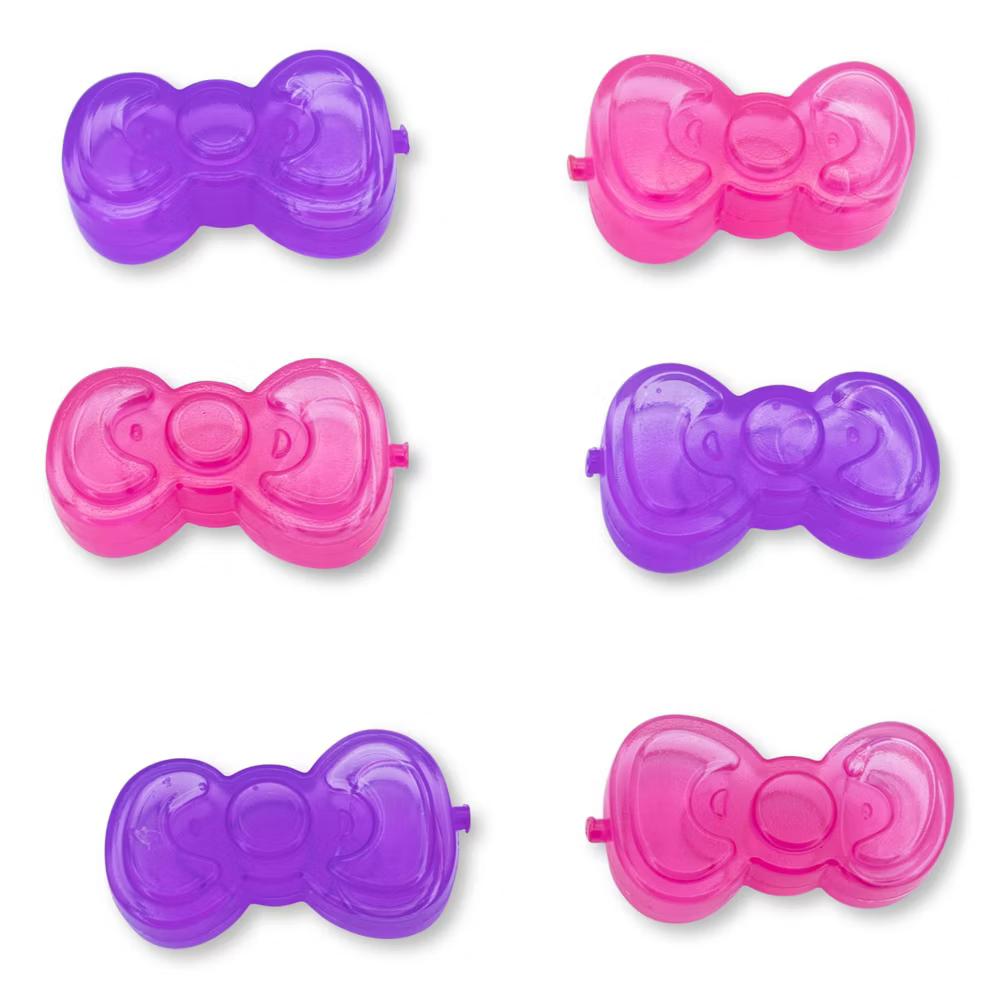 Seven20 Pretty Bows Reusable Plastic Ice Cubes | Set of 6