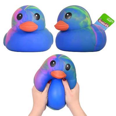 Jumbo Squeezy Ducks - Tie Dye Blue - Image 4