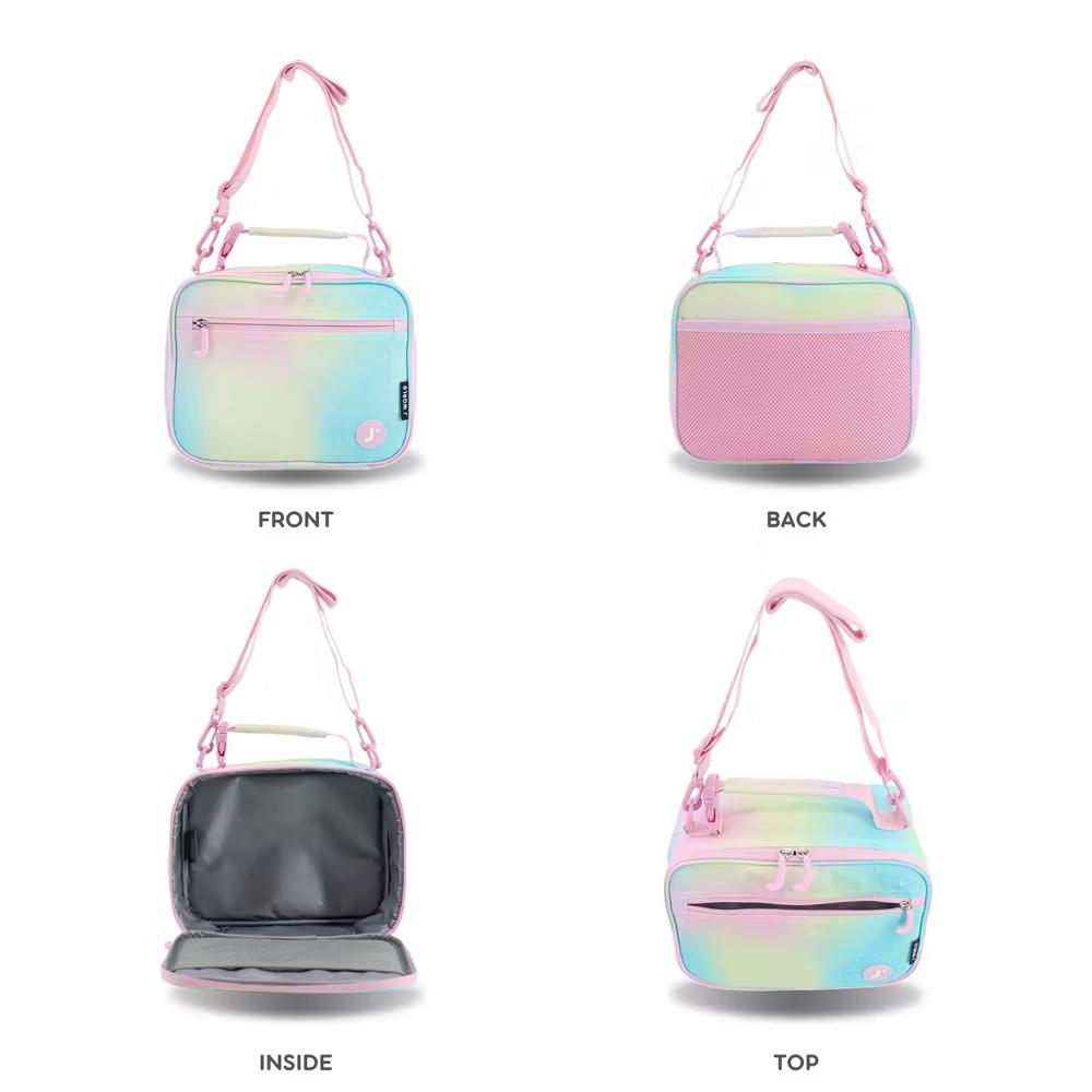 J World Cody Kids Insulated Lunch Bag with Shoulder Strap and Clip Handle - Image 11