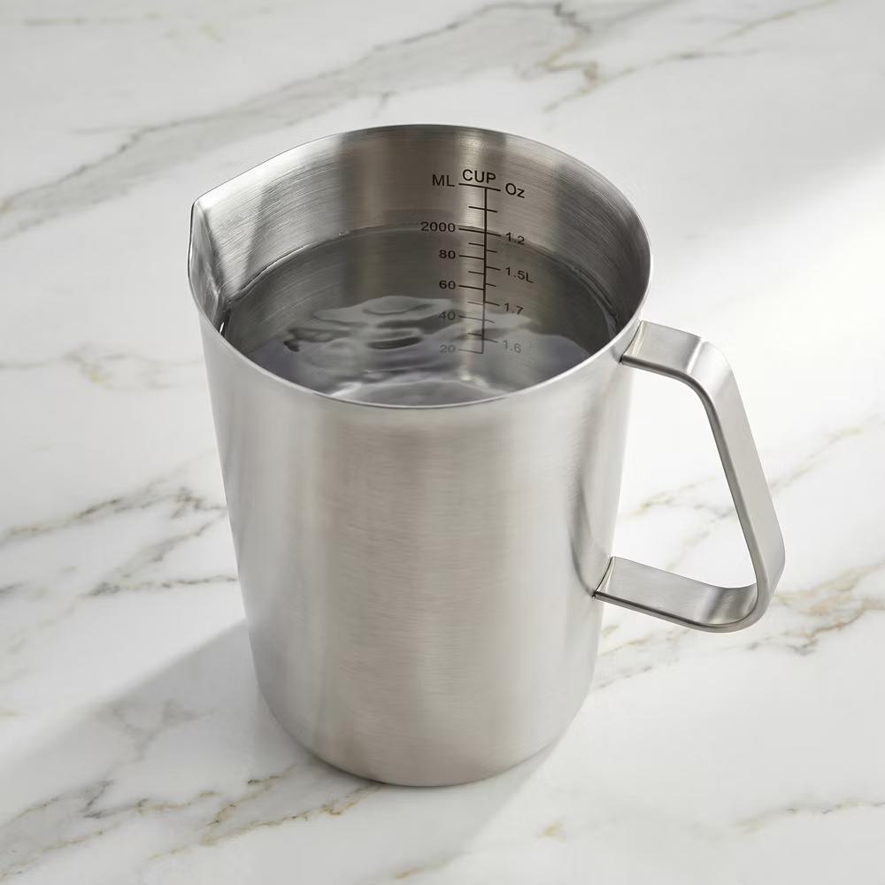 Measuring Cup, 1 Cup Stainless Steel Measuring Cup with Easy Read Lines for Baking Recipes - Image 24