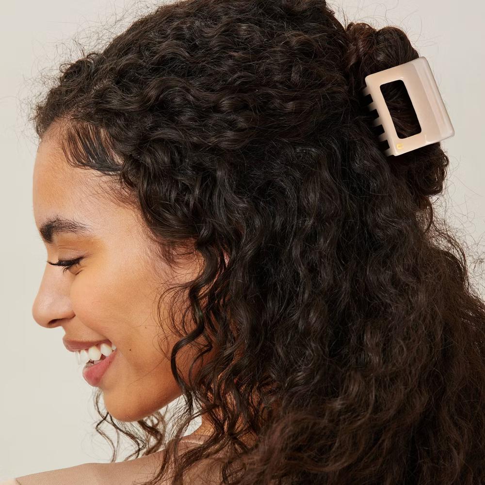 lüxe Statement Mini Rectangle Claw Clips - 2pcs: Hair Styling, Secure Hair, All Hair Types - Image 5