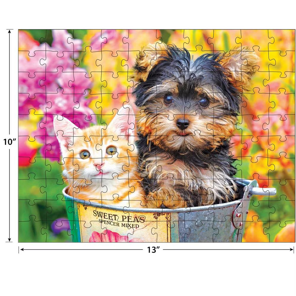 Bucket Buddies Jigsaw Puzzle - 100pc - Image 2