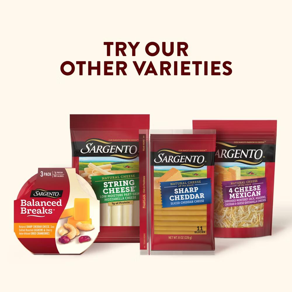 Sargento Balanced Breaks Crunch Mix, Medium Cheddar Cheese, Sour Cream & Chive Snack Mix - 4.5oz/3ct - Image 2