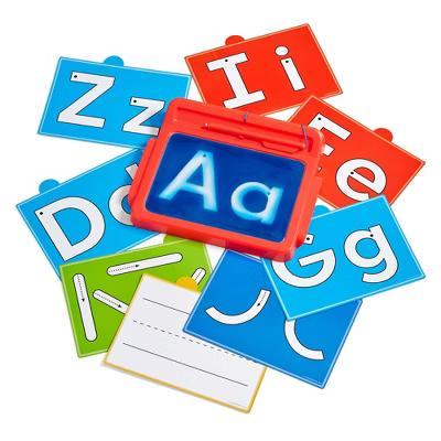 Hand2mind Letter Tracing Sensory Pad, 17 Piece Alphabet and Handwriting Toys for Kids, Back to School Must Have Supplies, Ages 3+ - Image 6