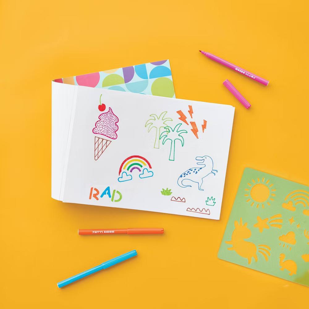 20pc Super Sketches Stencil Set - Image 5